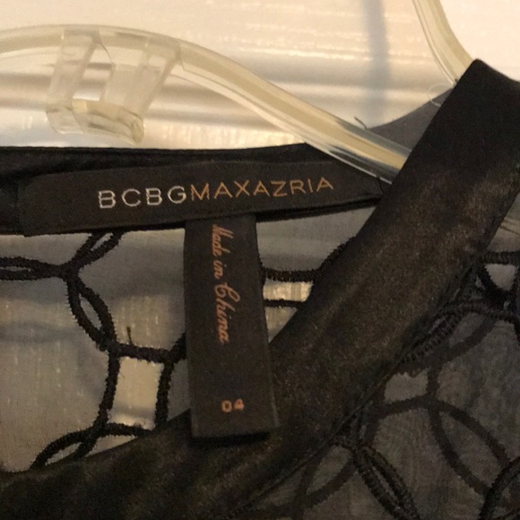 Beautiful BCBG tuxedo style,  cocktail dress - Picture 3 of 4